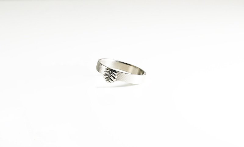 Titanvek鈦合金戒指-龜背芋系列3mm - 戒指 - 其他金屬 多色
