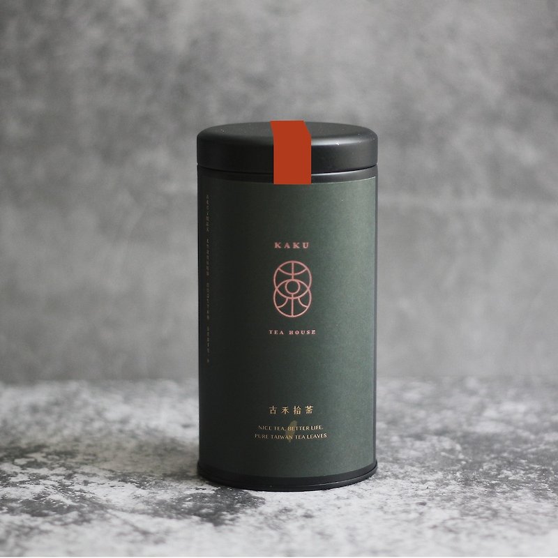 [Yulu Hongyun Black Tea] Pomelo-flavored black tea (50g) Taiwan original leaf tea exquisite tin can - Tea - Other Materials Red