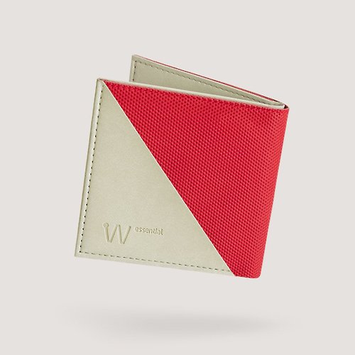 Baggizmo Baggizmo Wiseward Essential RFID protected bi-fold wallet - Cardinal Red