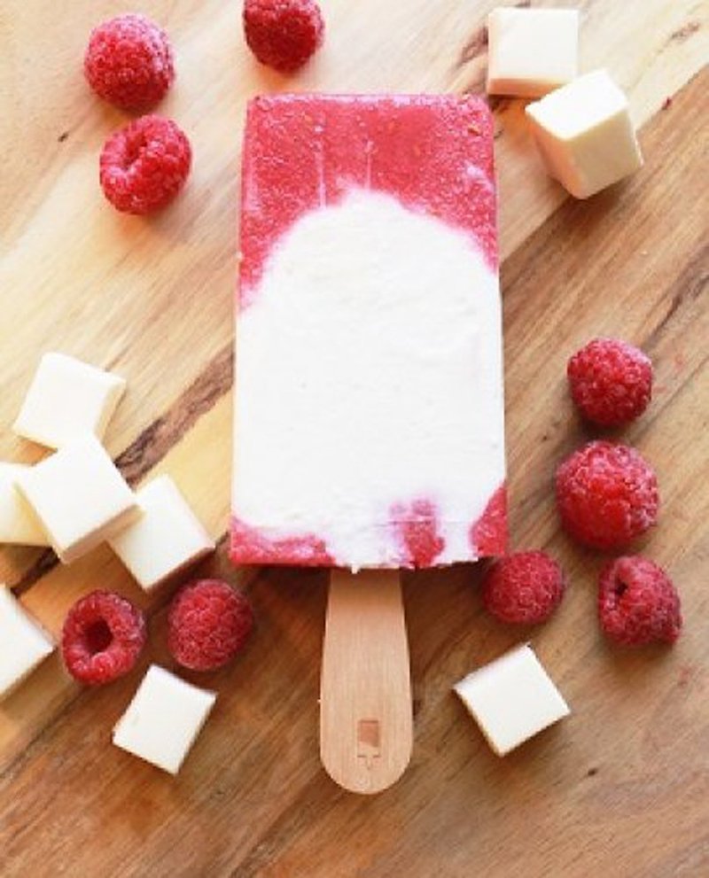 ラズベリーチーズフレッシュオーダーアイスクリーム/一目惚れ - アイス・氷菓 - 食材 