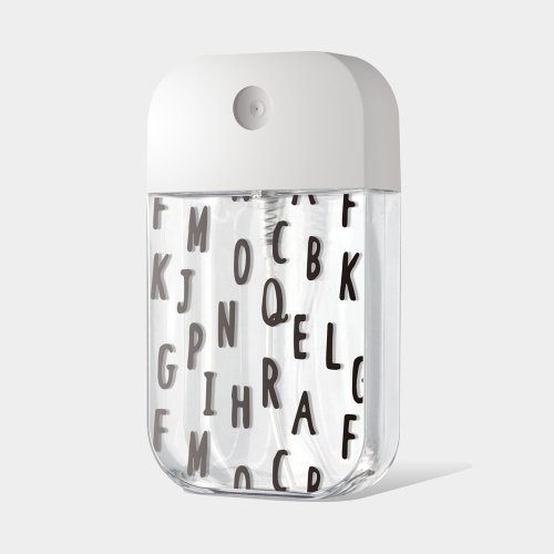 PIXO.STYLE 英文字母 消毒噴霧瓶 防疫用品 收納 分裝瓶 卡片式 PU027
