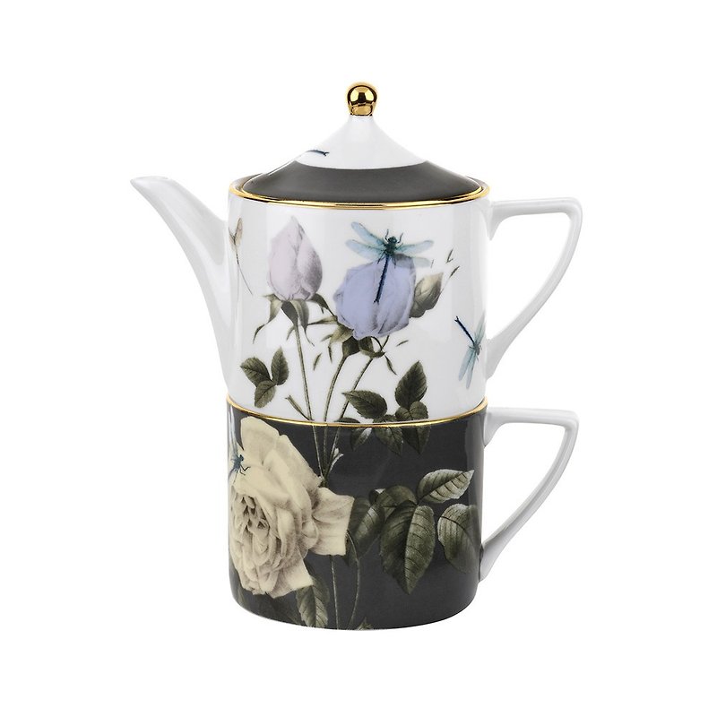 Ted Baker Portmeirion Rosie Lee Tea For One - Teapots & Teacups - Porcelain Green