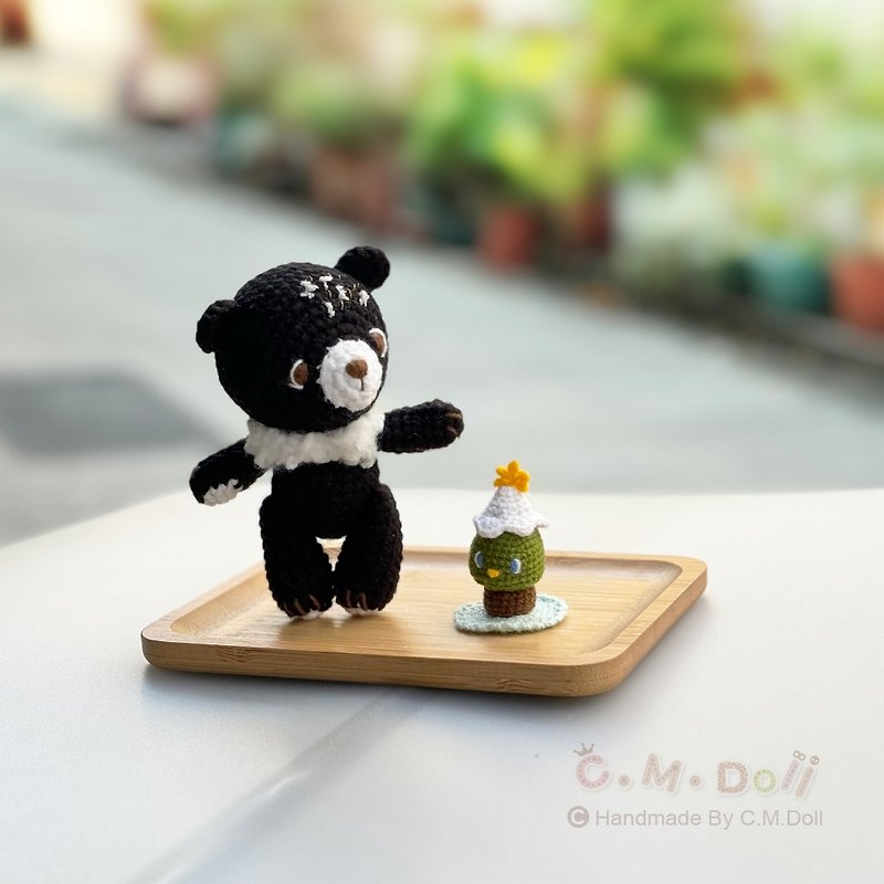 no.02 Black Bear | Bear (Heilulu series) - ตุ๊กตา - วัสดุอื่นๆ 