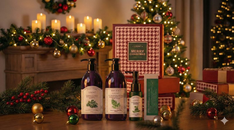 青檸艾草清新聖誕組 - 洗髮精/餅/皂 - 塑膠 