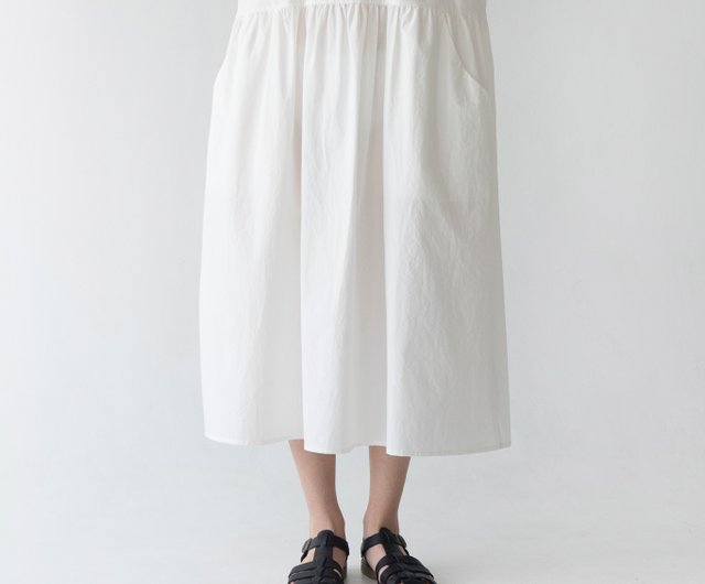 Cotton top skirt shrink