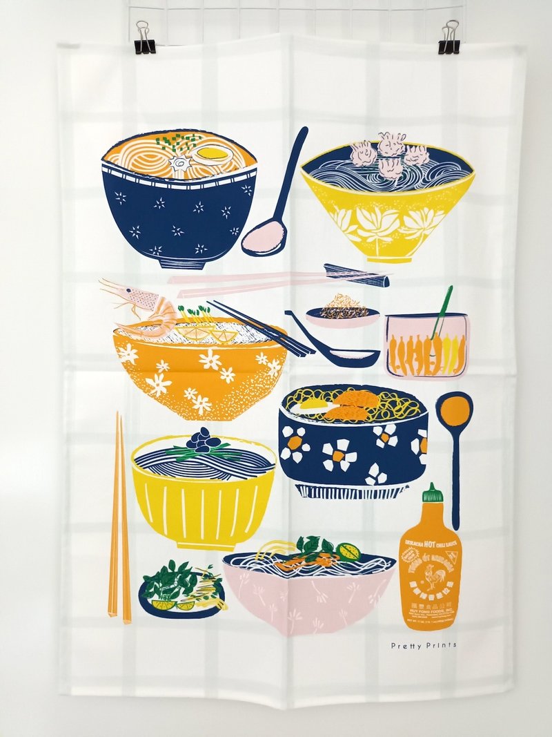 亞洲麵條茶巾 - 擺飾/家飾品 - 棉．麻 