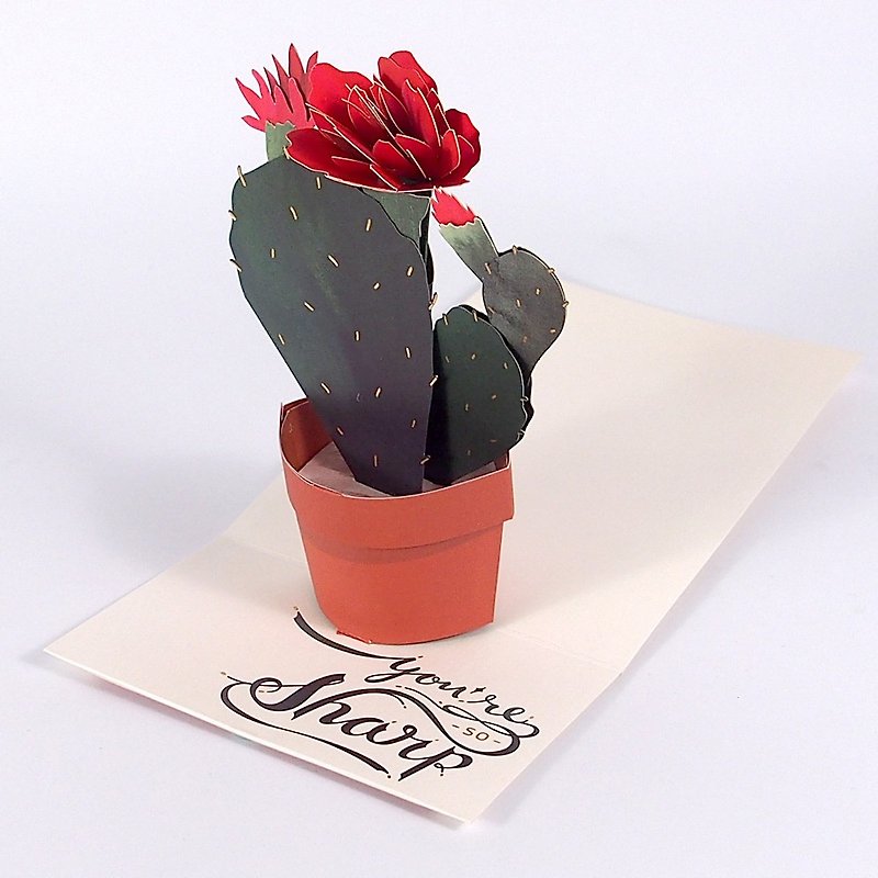 Beautiful Cactus [Up With Paper Luxe] - Cards & Postcards - Paper Green