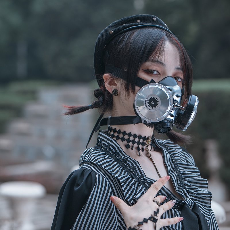 蒸汽朋克 steampunk 賽博朋克 防霧霾 銀色 防毒面具 - 其他 - 其他材質 銀色