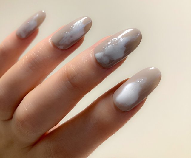 Emmani ネイルチップ シンプルニュアンス #h2312.5 - ショップ nail shop byEmmani マニキュア・ネイル -  Pinkoi