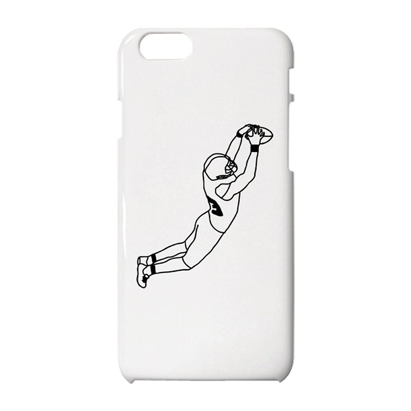 American Football iPhone case - Phone Cases - Plastic White