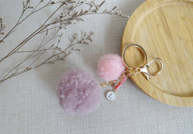 Soft Your Name/English Character Bag Charm/Lover Gift/Bride's Gift - Keychains - Other Materials 