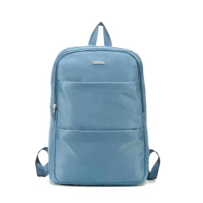 Leisure/business laptop backpack/travel backpack/computer bag/-can set trolley case denim blue - Backpacks - Waterproof Material Blue