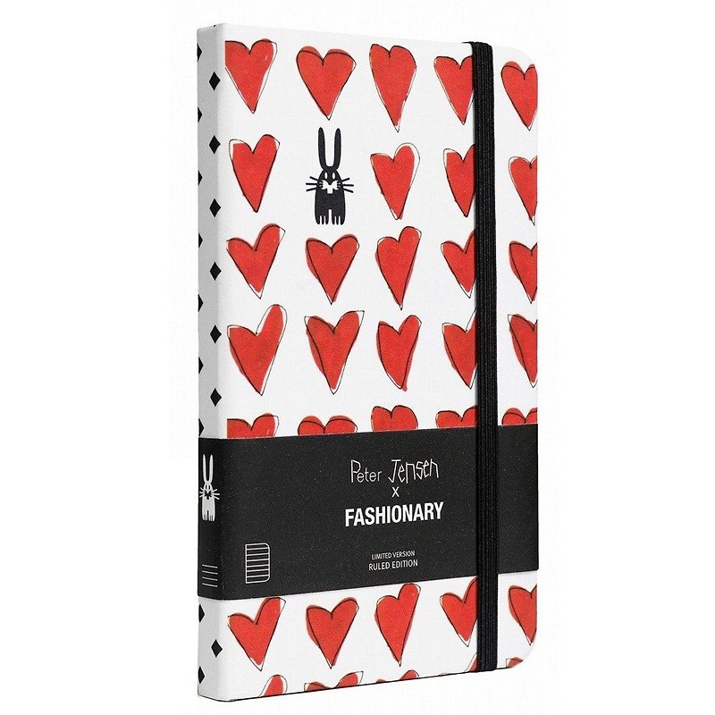 FASHIONARY x Peter Jensen-Pocket Love Limited Edition Notebook - Notebooks & Journals - Paper 