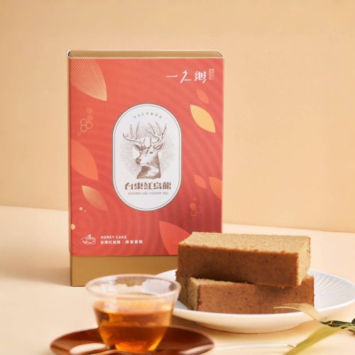 一之鄉 【一之鄉】紅烏龍蜂蜜蛋糕235g(附提袋)