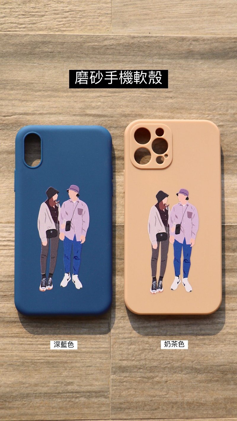 Additional purchase (frosted mobile phone soft case) like face painting/customization! Do not place an order directly! - เคส/ซองมือถือ - วัสดุอื่นๆ 