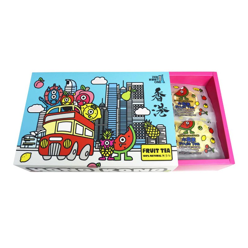 【ZeroToOne】Fruit Tea (Blue Box) - Dried Fruits - Other Materials Blue