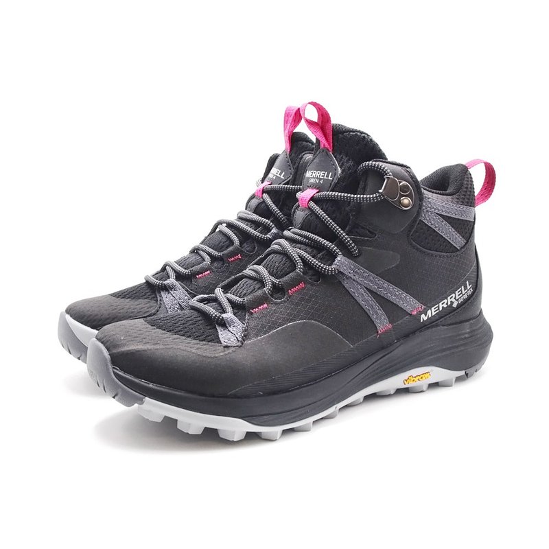 MERRELL(女)SIREN 4 MID GORE-TEX中高筒郊山健行鞋 女鞋-黑桃 - 女運動鞋/球鞋 - 防水材質 