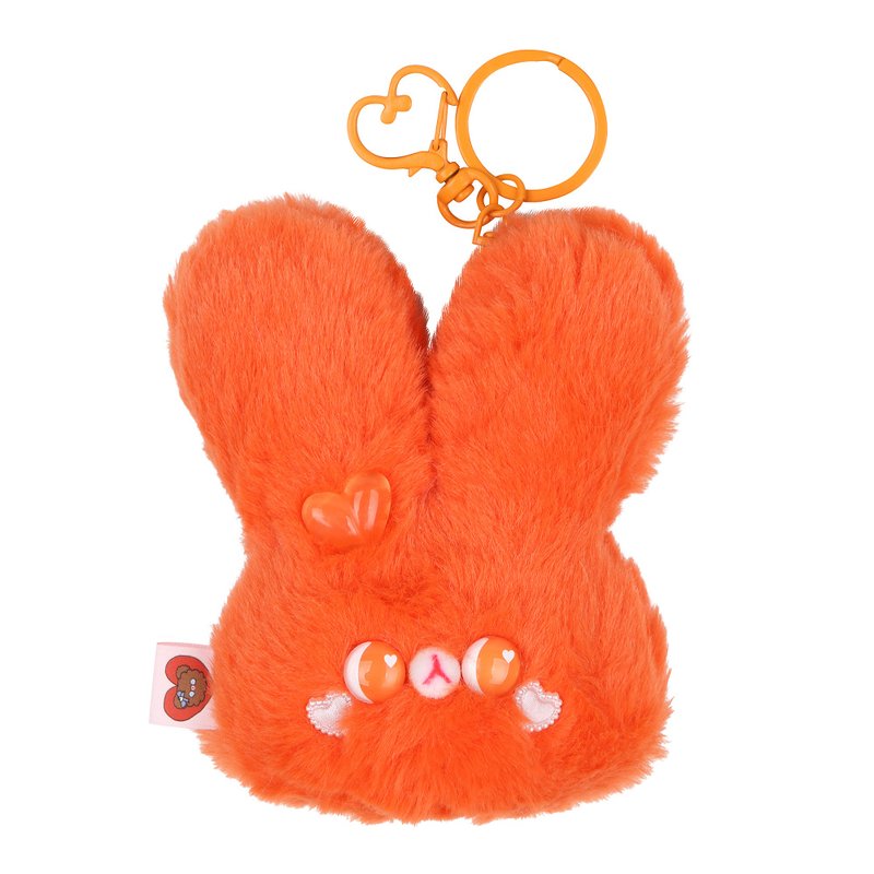 HANDMADE KING BUNNY - 公仔/玩偶 - 棉．麻 紅色