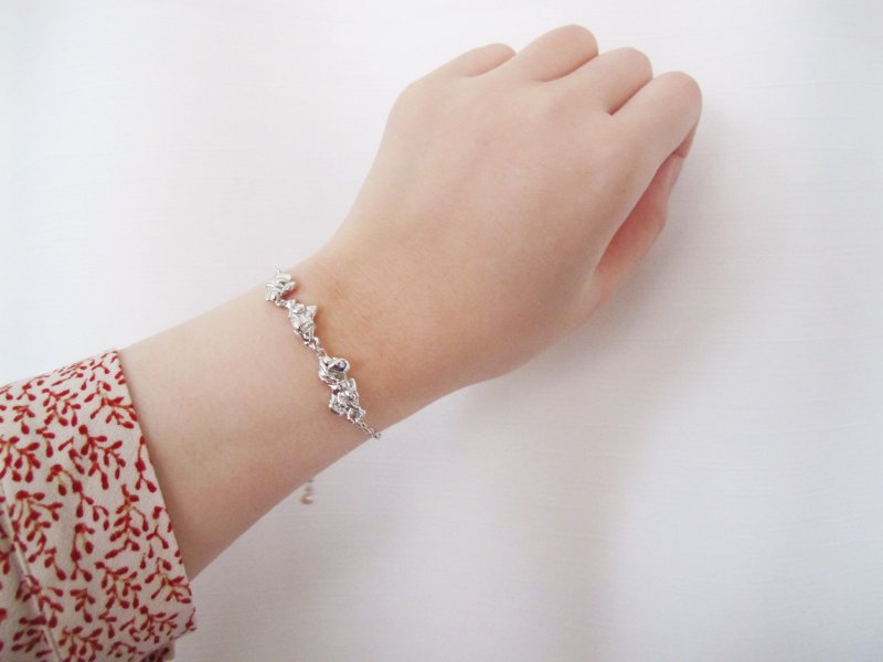 釀_NO.3手鍊 - 手鍊/手環 - 銀 銀色