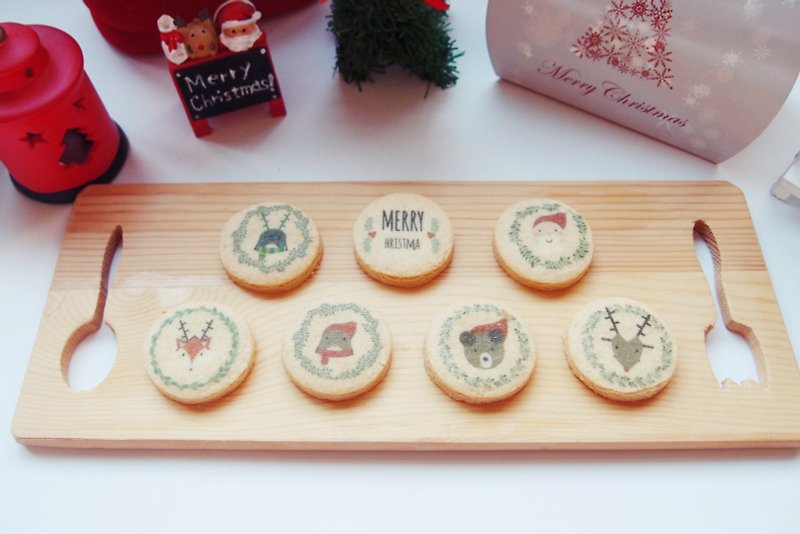 Nordic style Christmas cookies encounter Christmas QQ cotton candy - คุกกี้ - อาหารสด 