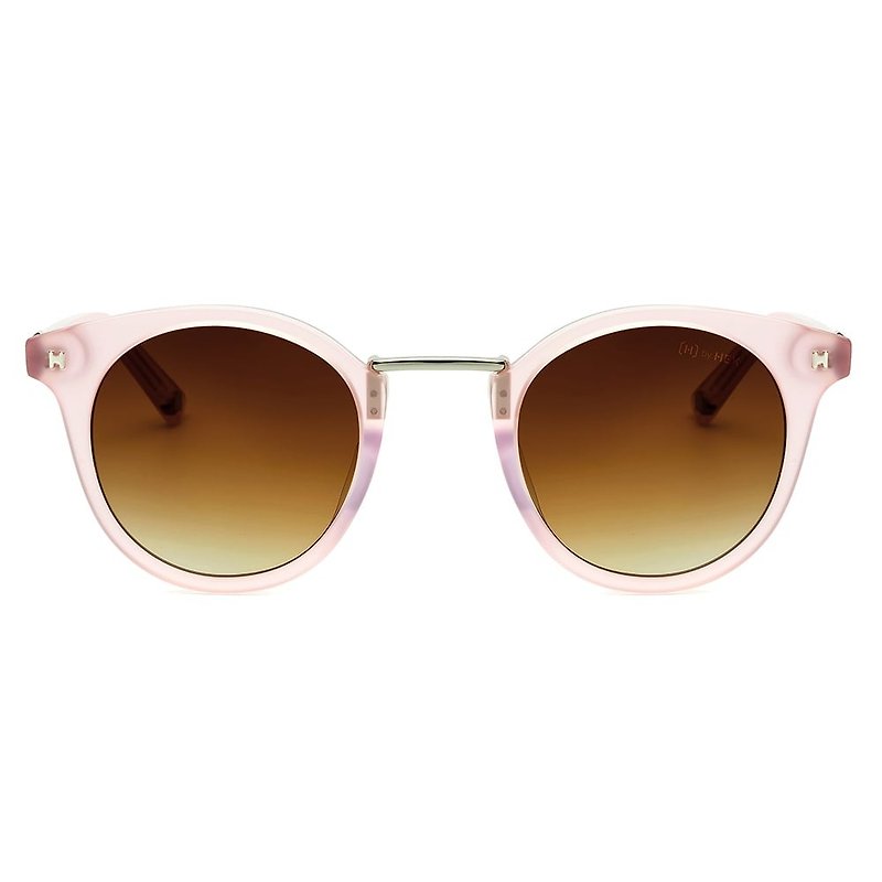Sunglasses | Sunglasses | Pink round frame | Made in Taiwan | Plastic frame glasses - กรอบแว่นตา - วัสดุอื่นๆ สึชมพู