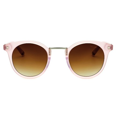 HEX Eyewear 墨鏡 | 太陽眼鏡 | 粉紅色圓框 | 台灣製 | 膠框眼鏡