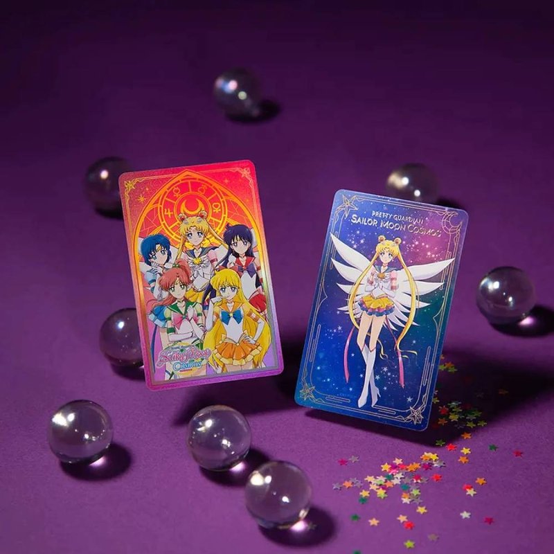 劇場版美少女戰士Cosmos悠遊卡-永恆水手五戰士 - 造型悠遊卡/交通卡 - 其他材質 