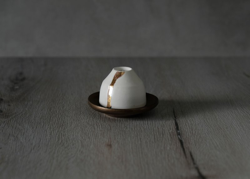 鎏金_杯碟組 - 茶壺/茶杯/茶具 - 瓷 白色