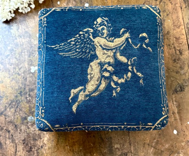 50849-魅惑的なフランスアンティーク新古典主義様式フットスツール