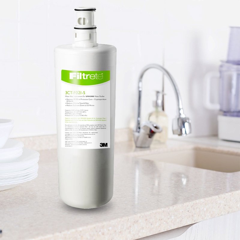 3M UVA2000 紫外線殺菌淨水器活性碳濾心 - 其他小家電 - 其他材質 白色