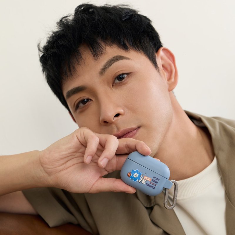 SIMON籃下躺平強悍防摔AirPods保護套 - AirPods/耳機保護套 - 塑膠 多色