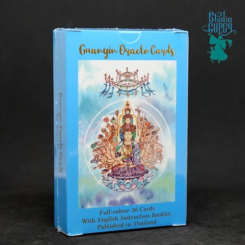 Studio Gypsy The Guanyin Oracle Cards by Sukij P. (Deck & Guide Book)