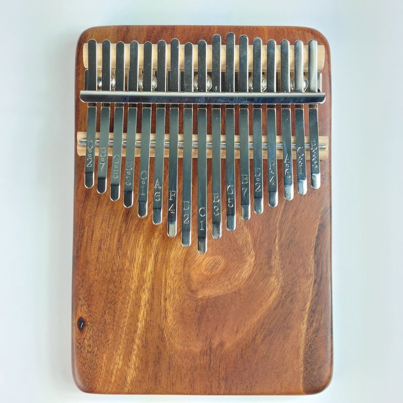 Acacia wood thumb piano/17 tone thumb piano/KALIMBA - Guitars & Music Instruments - Wood Brown