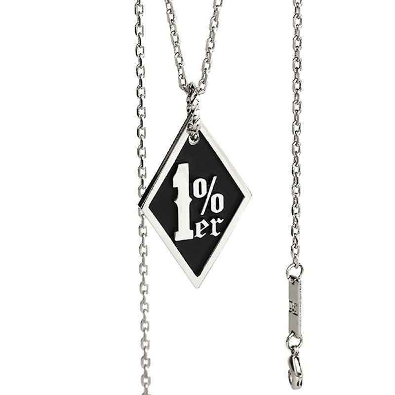 Solo 1% Rider Necklace - Necklaces - Other Metals 