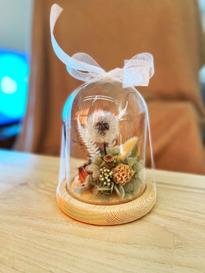 Dandelion glass flower pot - Items for Display - Plants & Flowers 