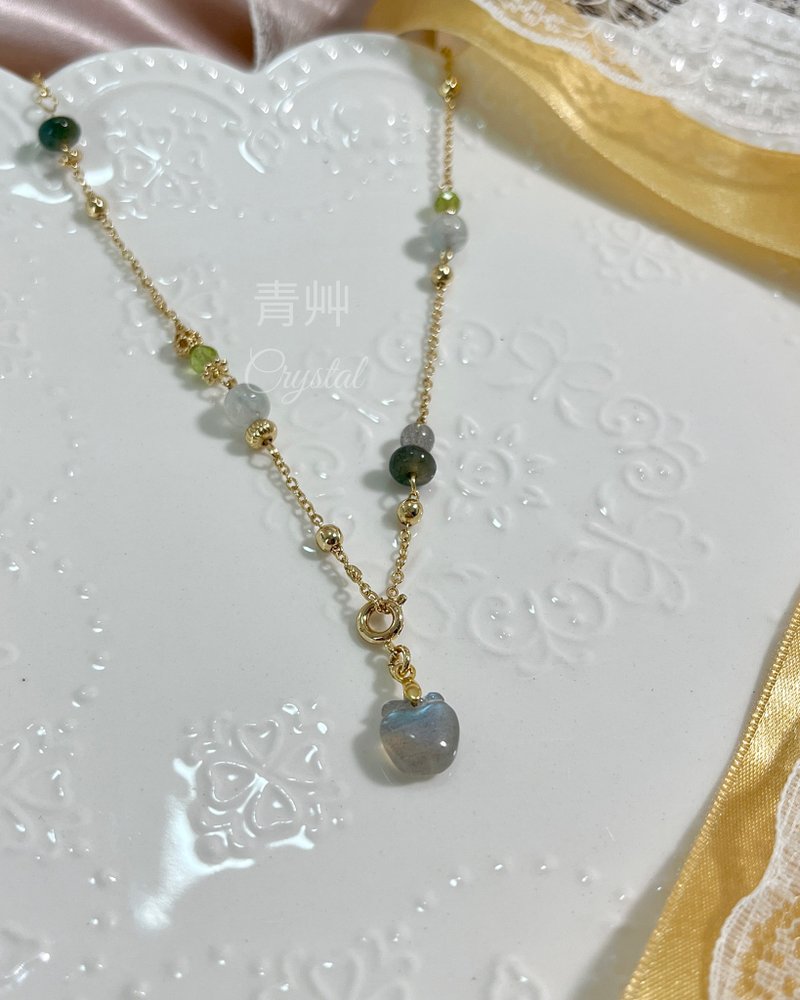 蘋安水晶項鍊 - 項鍊 - 水晶 