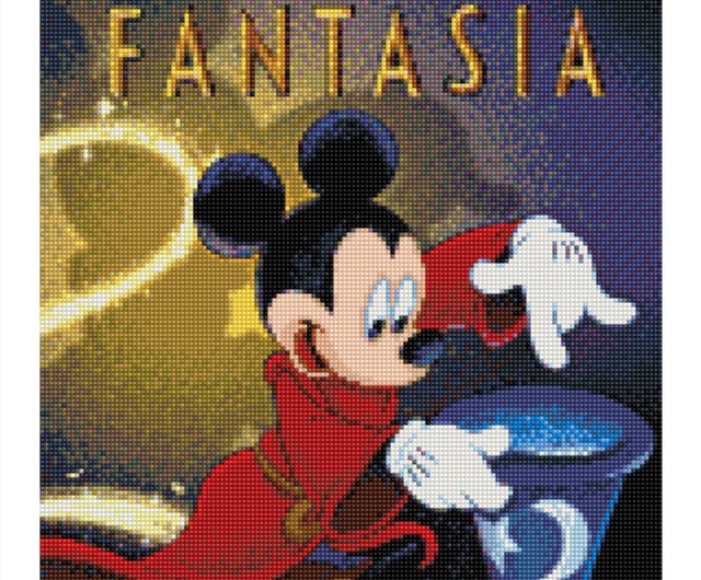 Fantasia Mickey Mouse Diamond Painting 