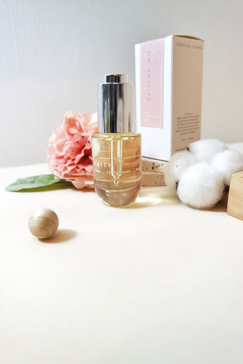 iinhale Faith Perfume Oil | 20ml - Perfumes & Balms - Essential Oils White