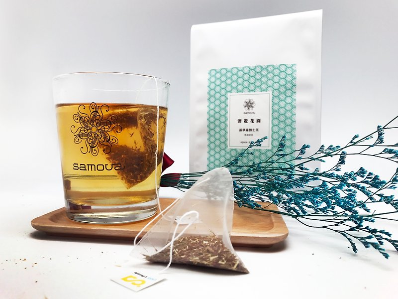 Algae Green Tea Phytoids Garden | Cranberry sweet and sour green tea clarity Aroma | Tetronic tea bag 15 package - ชา - พืช/ดอกไม้ สีเขียว