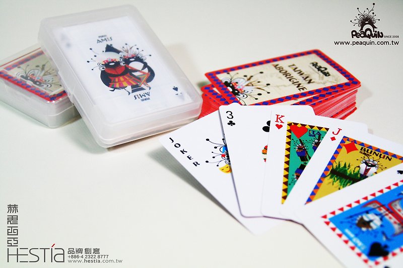 Pi Kuan-Aboriginal Creative Playing Cards - Board Games & Toys - Paper 
