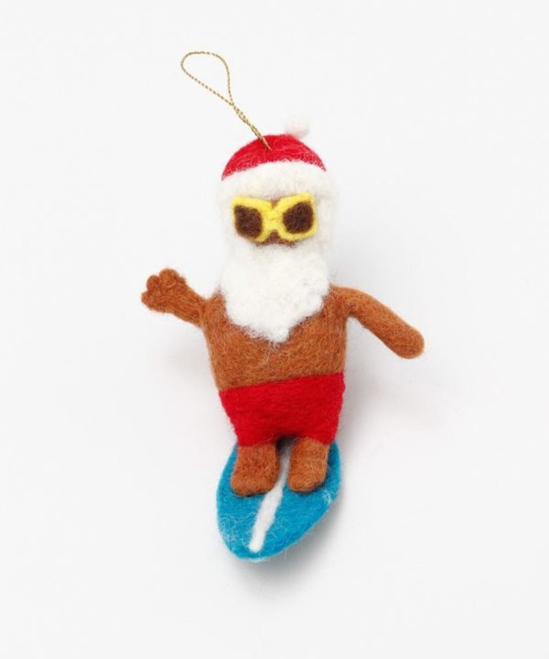 【熱門預購】Aloha 聖誕羊毛氈掛飾 S號 (2款) 4NMP2302 - 擺飾/家飾品 - 羊毛 
