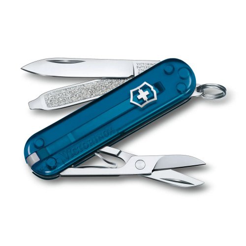 城市視角 VICTORINOX 瑞士維氏 瑞士刀 7用 Sky High 深透藍 0.6223.T61G