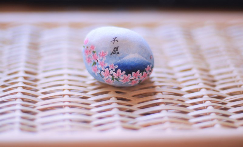 Stone painting - Items for Display - Gemstone Blue