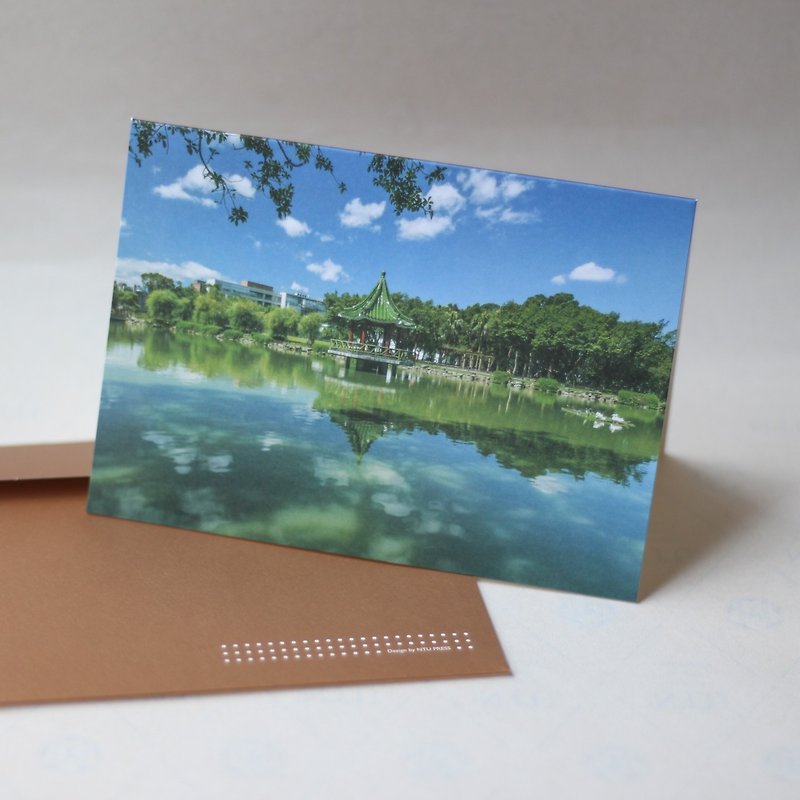 Taida Campus Classic Universal Card Envelope Group - Drunk Moon Lake - การ์ด/โปสการ์ด - กระดาษ สีทอง