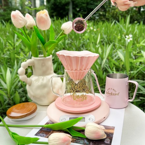 Design Your Own Wine 香港酒瓶雕刻禮品專門店 咖啡套裝|粉色浪漫 生日禮物 客製化禮物 刻字禮物 特色商務送禮