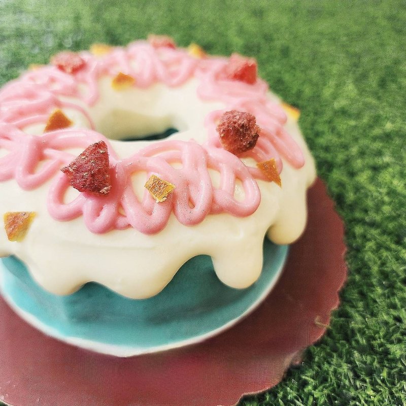 [Pet Cake DIY Experience-Donut Style] People and pets eat together/Free creation/Taoyuan Classroom - Cuisine - Fresh Ingredients 