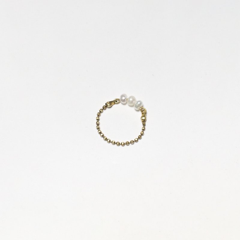 Watchband ring - General Rings - Semi-Precious Stones Gold
