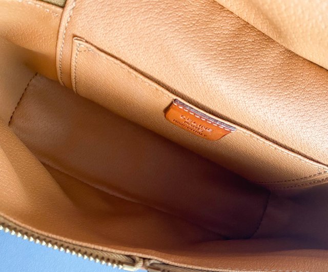 中古セリーヌバッグ│ブラウンとブラウンのモノグラム│クロスボディ