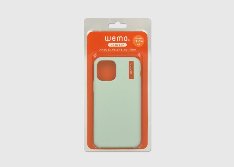 WEMO CASE 可書寫手機殼 - iPhone11 Pro - 湖水綠色 - 手機殼/手機套 - 矽膠 白色