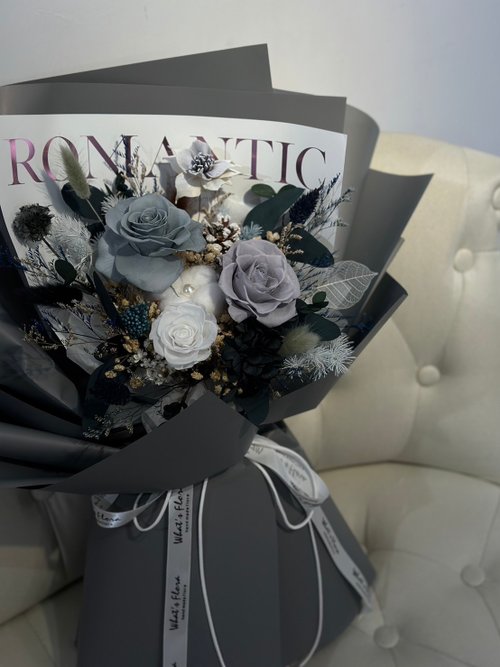 FLOWERS fanbook 春 夏 秋 冬 / Innocent Grey AS Creation Hot Spots Floral Flowers Wallpaper Green Grey